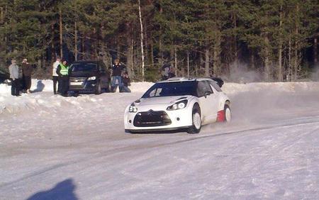 Petter Solberg ya tiene el Citroën DS3 WRC en su taller