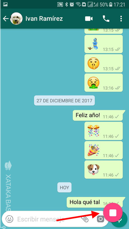 Cómo Hacer Una Captura De Pantalla De Una Conversación Entera De Whatsapp En Android 6154