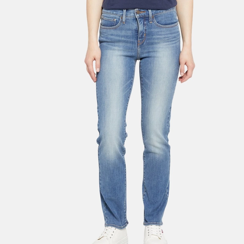 Vaquero recto 314™ Shaping Straight de mujer tiro medio

