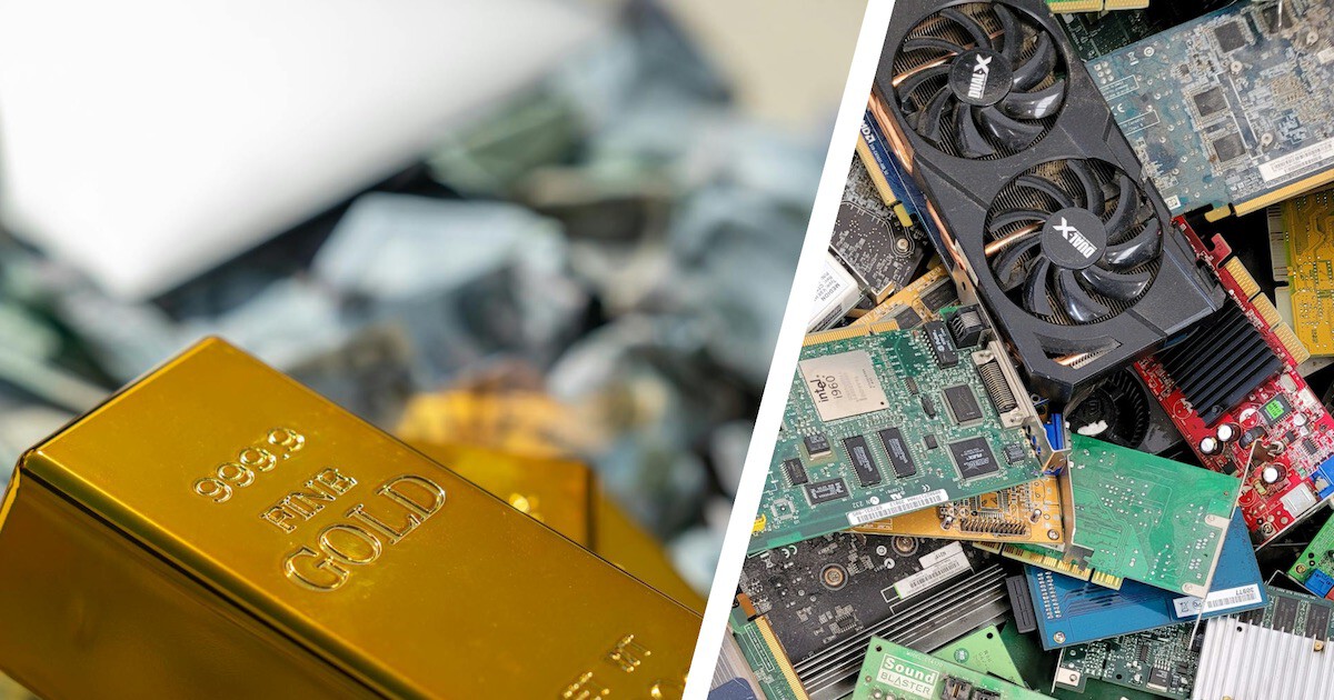El dispositivo electrónico que casi todo el mundo tira y tiene oro de 22 quilates