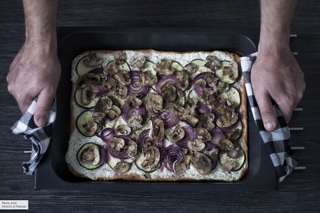 Kartoffel-Flammkuchen: la receta de pizza alsaciana de patata que te conquistará