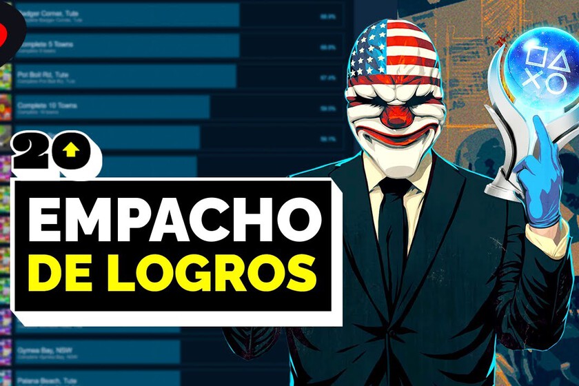 Los logros y trofeos nos convierten en auténticos cazadores, ¿pero cuáles son los 20 videojuegos que más tienen?