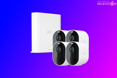Completa seguridad en vídeo con el pack de cuatro cámaras Arlo Pro 3 compatibles con HomeKit en Amazon por 260 euros menos