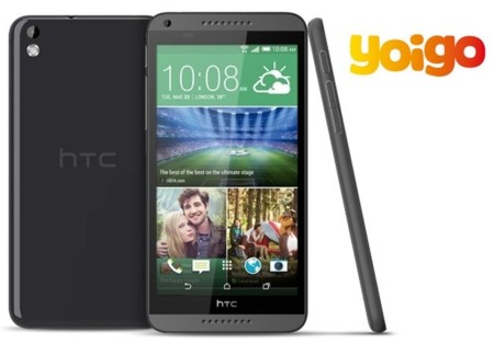 Precios HTC Desire 816 con Yoigo y comparativa con Orange