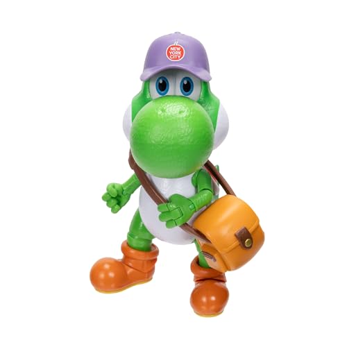 JAKKS Pacific Super Mario Galaxy Movie Figura Yoshi 5 Pulgadas