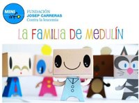 La familia de Medulín, muñecos recortables por la leucemia