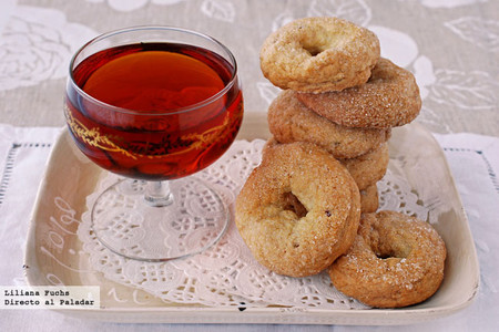 Rosquillas dulces de anís y vino con aceite de oliva: receta dulce para la sobremesa