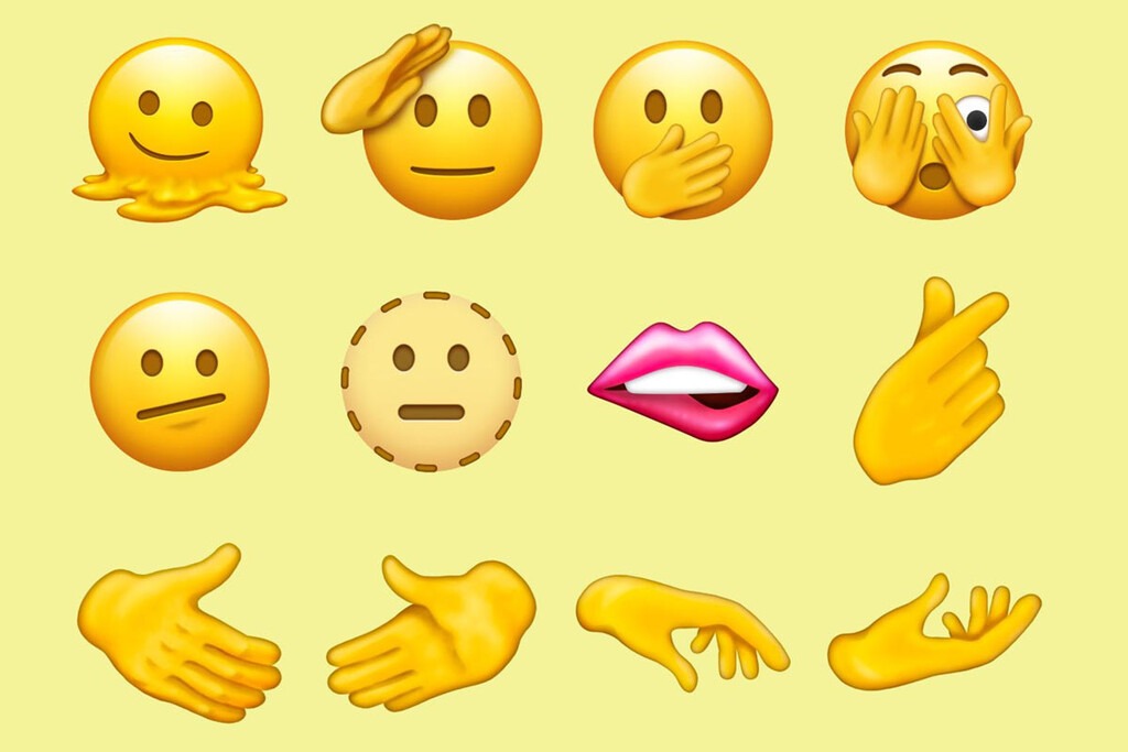 Apretón de manos, cabeza derretida, saludo militar y más: 37 nuevos emojis llegarán a nuestros móviles con Unicode 14