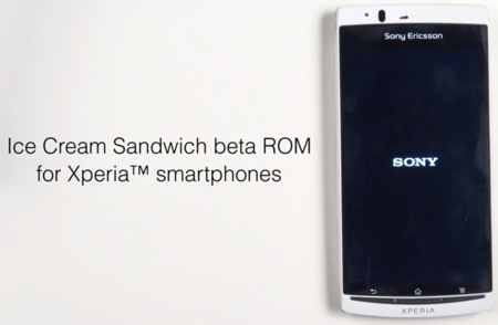 Sony nos enseña la beta de Ice Cream Sandwich para sus Xperia