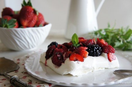 Postre olvidado. Receta