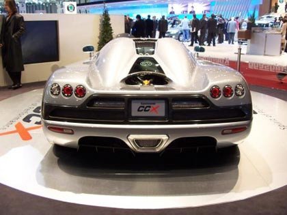 Presentación Koenigsegg CXX en el salón de Ginebra