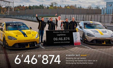 El coche de Xiaomi se convierte en el coche eléctrico más rápido del mundo