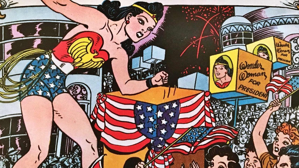 Wonder Woman fue candidata a la presidencia de Estados Unidos... ¡En mitad de la Segunda Guerra Mundial! Wonder Woman fue candidata a la presidencia de Estados Unidos... ¡En mitad de la Segunda Guerra Mundial!