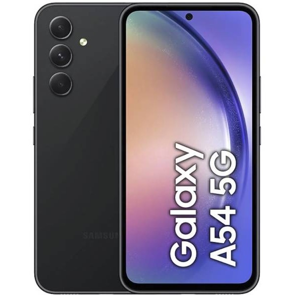 Móvil - Samsung Galaxy A54 5G, Black, 128 GB, 8 GB RAM, 6.4" Full HD+, Exynos 1380, 5000 mAh, Android
