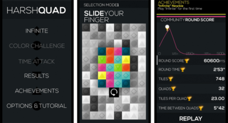 Harshquad, un simple pero adictivo juego para Windows Phone 8