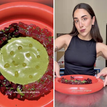 La alternativa al gazpacho tradicional es esta cena fresca y saludable con aguacate, atún y pocos ingredientes más