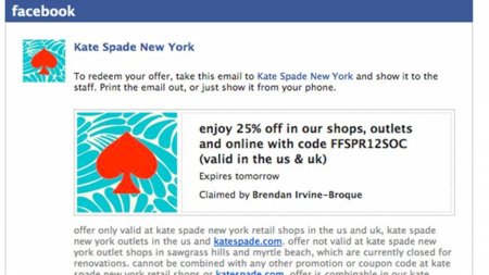 Facebook abre a las pequeñas empresas su servicio de cupones gratuitos