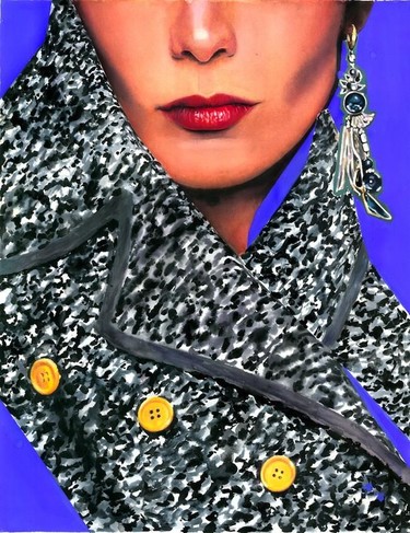 Marcela Gutiérrez, ilustraciones de moda y arte con filtro de acuarela 