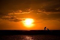 Puesta de sol en las Canarias. Tus fotos de viaje