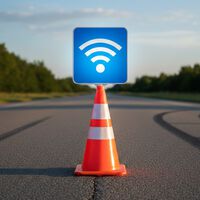 La DGT está armando un complicado puzle con conos conectados y triángulos virtuales. Las balizas V16 solo son una pieza más