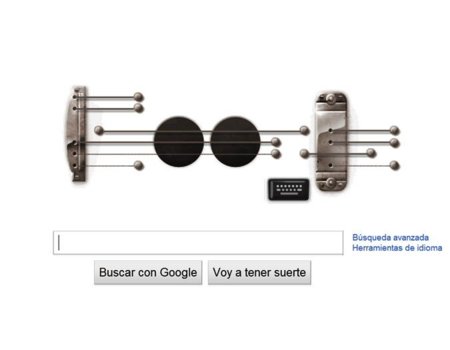 Google vuelve a hacerlo: Tremendo éxito del Doodle de Les Paul
