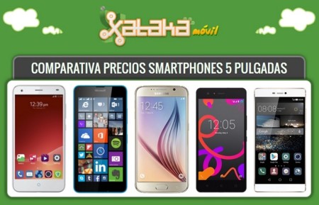 ¿El tamaño importa o te quedas con la media? 39 smatphones de 5 pulgadas libres y a plazos