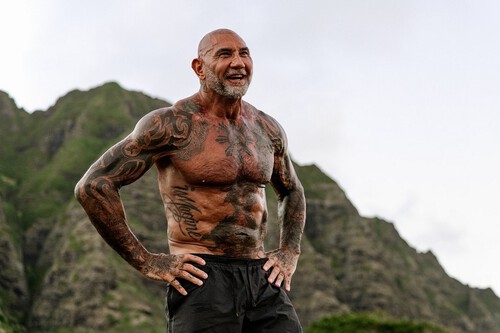 A sus 56 años Dave Bautista presume de tener su mejor físico hasta el momento y se está volviendo viral por ello: "si miro hacia atrás, probablemente me excedí"