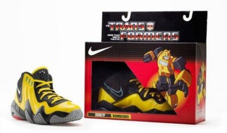 Las zapatillas inspiradas en los Transformers, por Nike