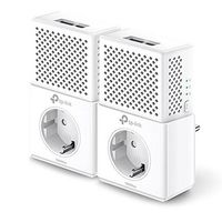 Conexión a internet por cable en cualquier punto de la casa con el kit PLC TP-Link TL-PA7020P por sólo 59,45 euros en Amazon 