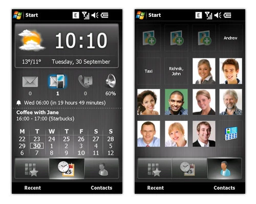 Mobile Shell de SPB para el Xperia X1