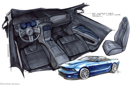 Ford Mustang visto por Stitchcraft