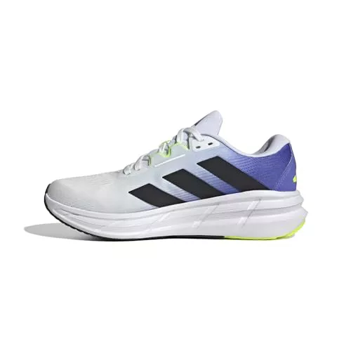 Adidas Hombre Questar 3 Running Shoes, FTWR White/Core Black/Cobalt Blue, 46 EU