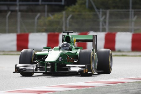 Sergio Canamasas GP2 Test BCN