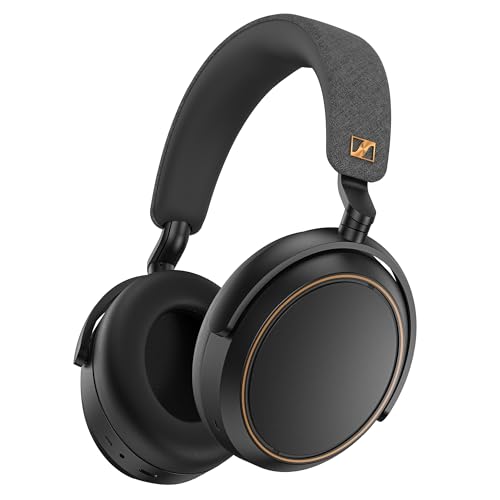 Sennheiser Momentum 4 Wireless Special Edition: Bluetooth headphones for clear calls with adaptive noise cancellation, 60 hours of battery duration, black/copper