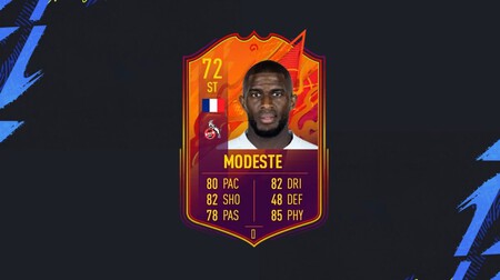 FIFA 22: consigue la carta Estrellas de Plata: Modeste Intransferible