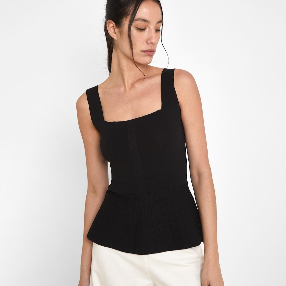 Trucco
Top de mujer de punto peplum