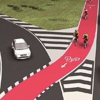 "¿Debe ceder el paso al ciclista?". La pregunta de la DGT a esta imagen y su preocupación por los usuarios vulnerables