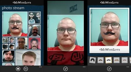 #MoWithLove, una nueva aplicación de Nokia para ponerle bigotes a las personas