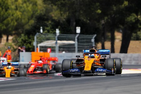 Sainz Norris Vettel Francia F1 2019