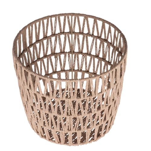 HOLIDYOYO Cestas Grandes Para Mantas Tejidas Cesta Redonda De Mimbre Para Almacenamiento En El Suelo Cestas Para La Colada Cestas Decorativas De Mimbre Cesta Para Ropa Para Almohadas Mantas