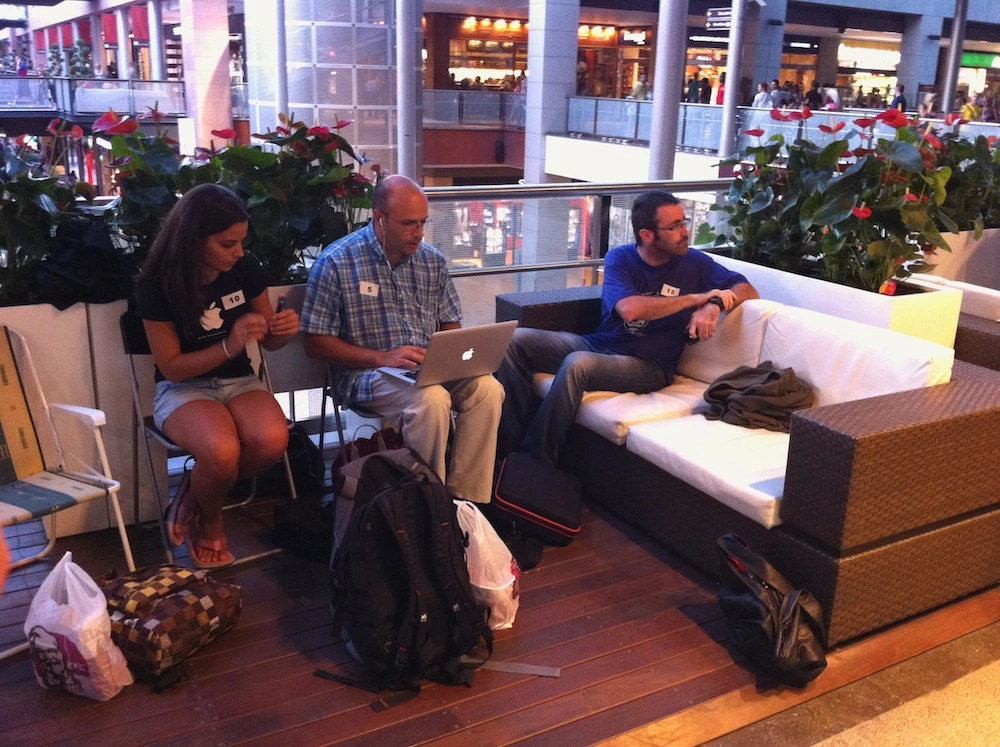 Inauguración Apple Store La Maquinista