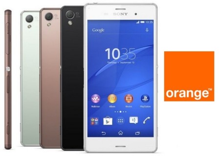 Precios Sony Xperia Z3 con Orange