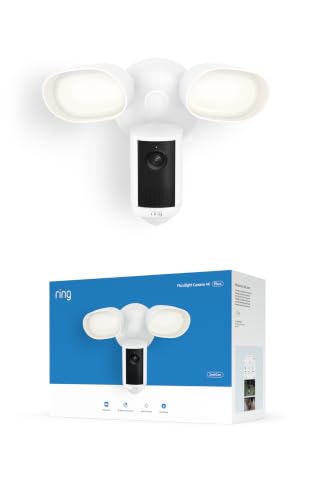 Ring Cámara 4K Plus con focos (Floodlight Camera 4K Plus, última generación)