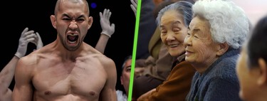 Los peleadores de MMA en Japón encontraron una mina de oro con un nuevo trabajo: cuidar viejitos