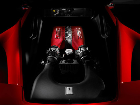 Motor Ferrari 4.8 V8