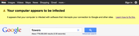 Google te avisará si tienes cierto tipo de malware en tu equipo