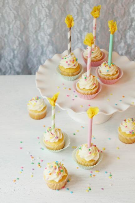 cupcake toppers para fiesta niñas
