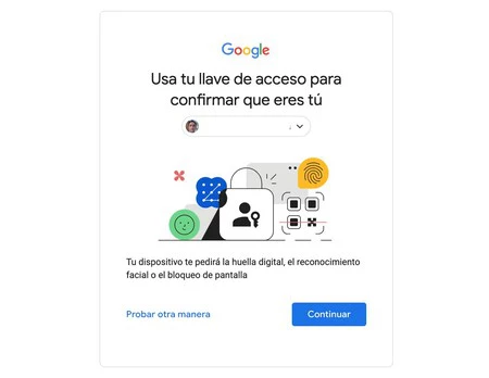 パスキーを使用して Google アカウントにアクセスする