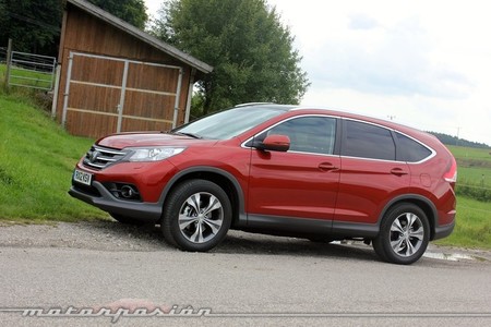 Honda CR-V, vista lateral