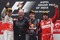Sebastian Vettel, Grand Chelem en el Gran Premio de India